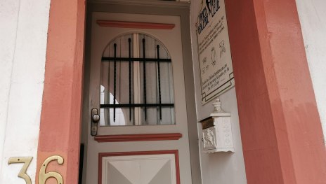 Frackgalerie Eingang | &copy; Sabine Pilger