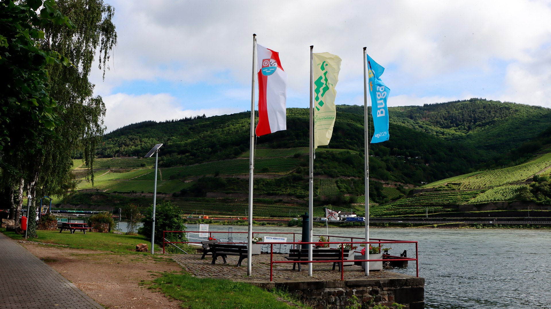 Kranenmauer am Rhein in Trechtingshausen | © Norbert Schöck Kranenmauer am Rhein in Trechtingshausen | © Norbert Schöck