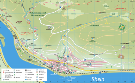 Ortsplan Trechtingshausen