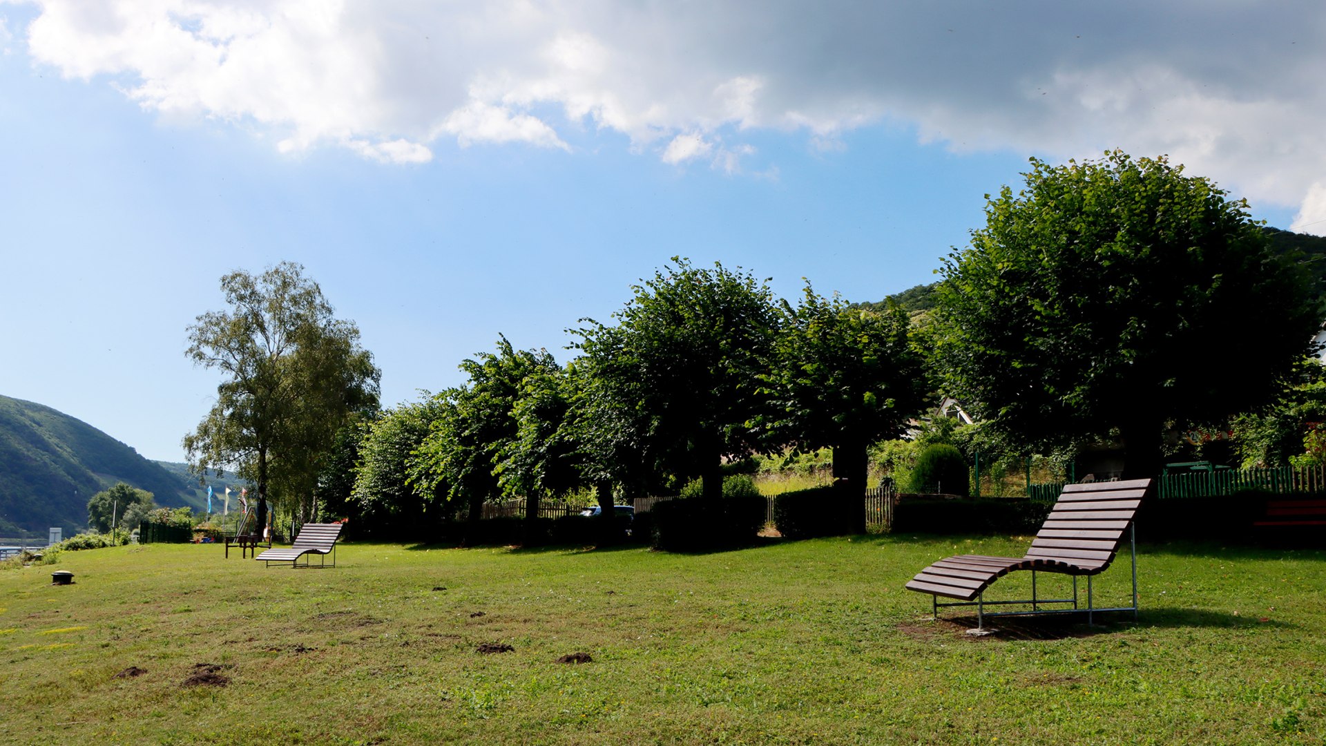 Rheinanlagen in Trechtingshausen | © Norbert Schöck Rheinanlagen in Trechtingshausen | © Norbert Schöck