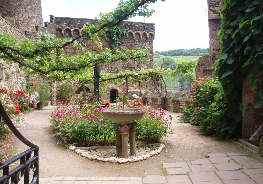 Burgundergarten | © Hecher, Burg Rheinstein Burgundergarten | © Hecher, Burg Rheinstein